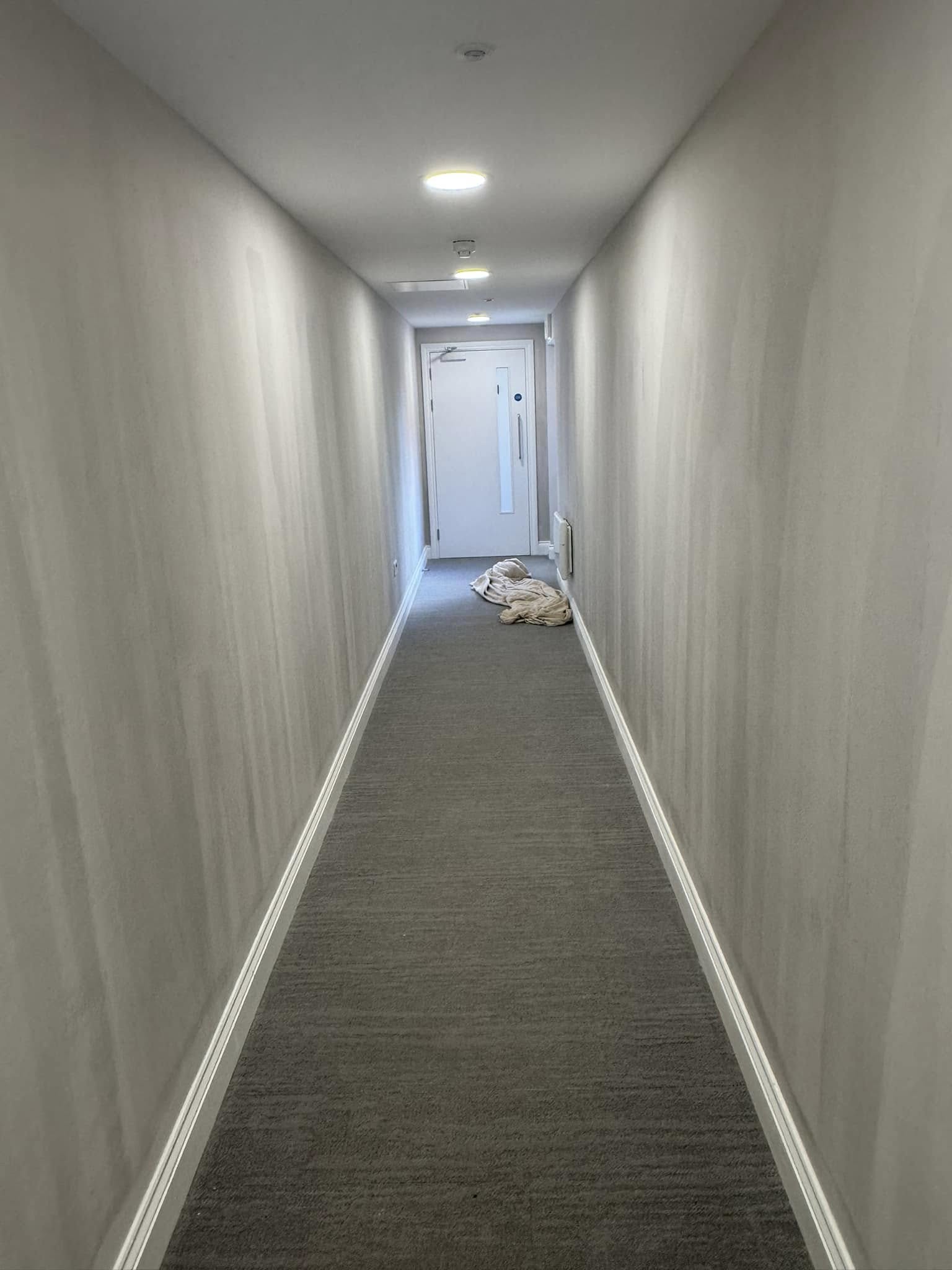 Clean gloss finish on woodwork in Northwich home