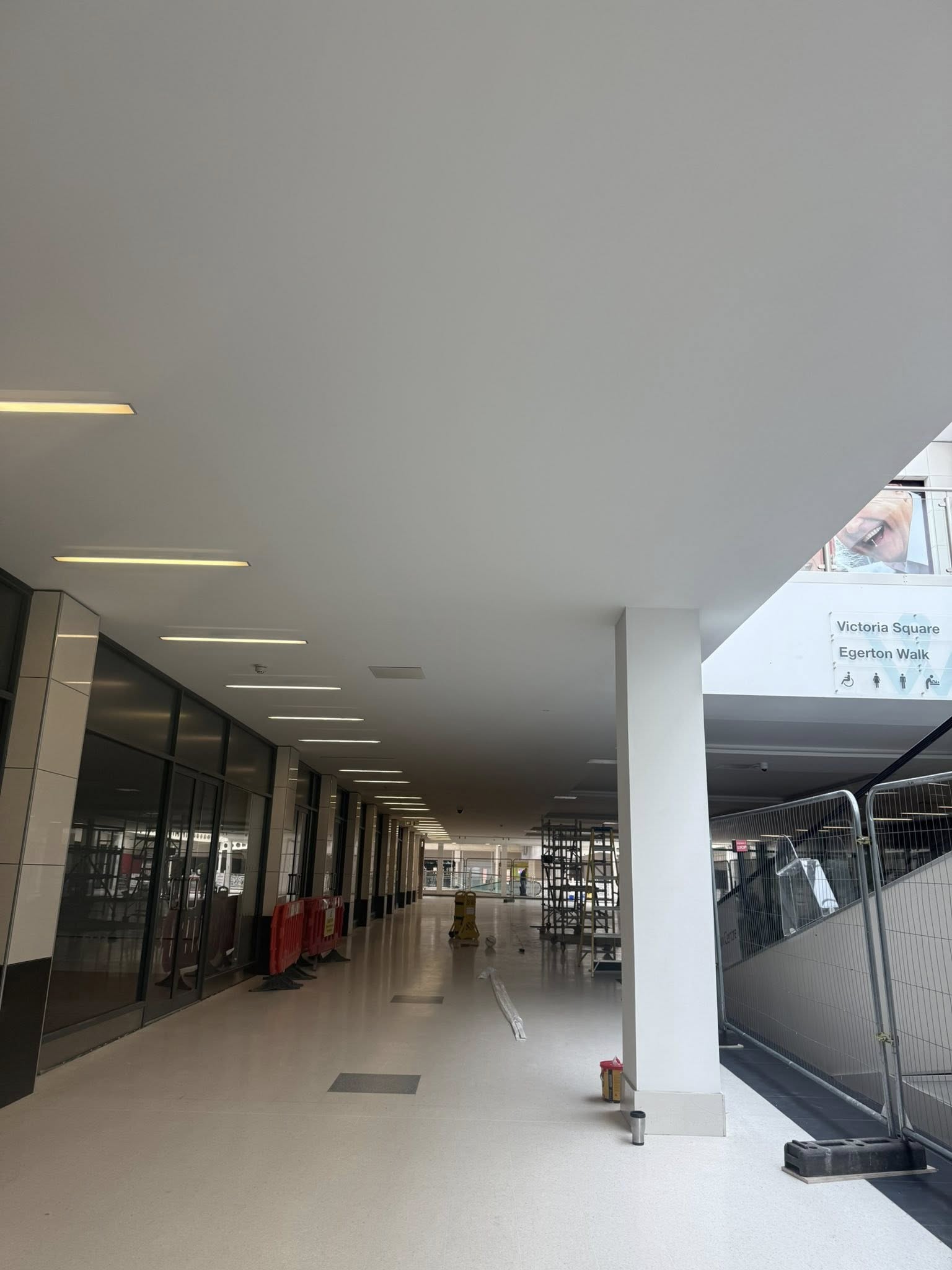 Smooth wall painting finish in Northwich living room