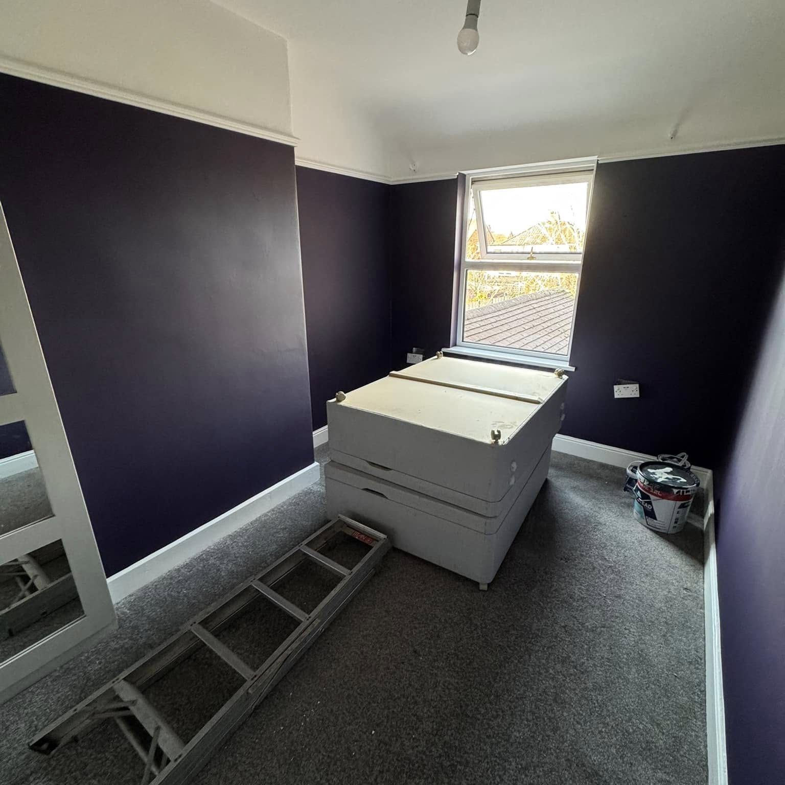 Fresh neutral wall colours in Rudheath home