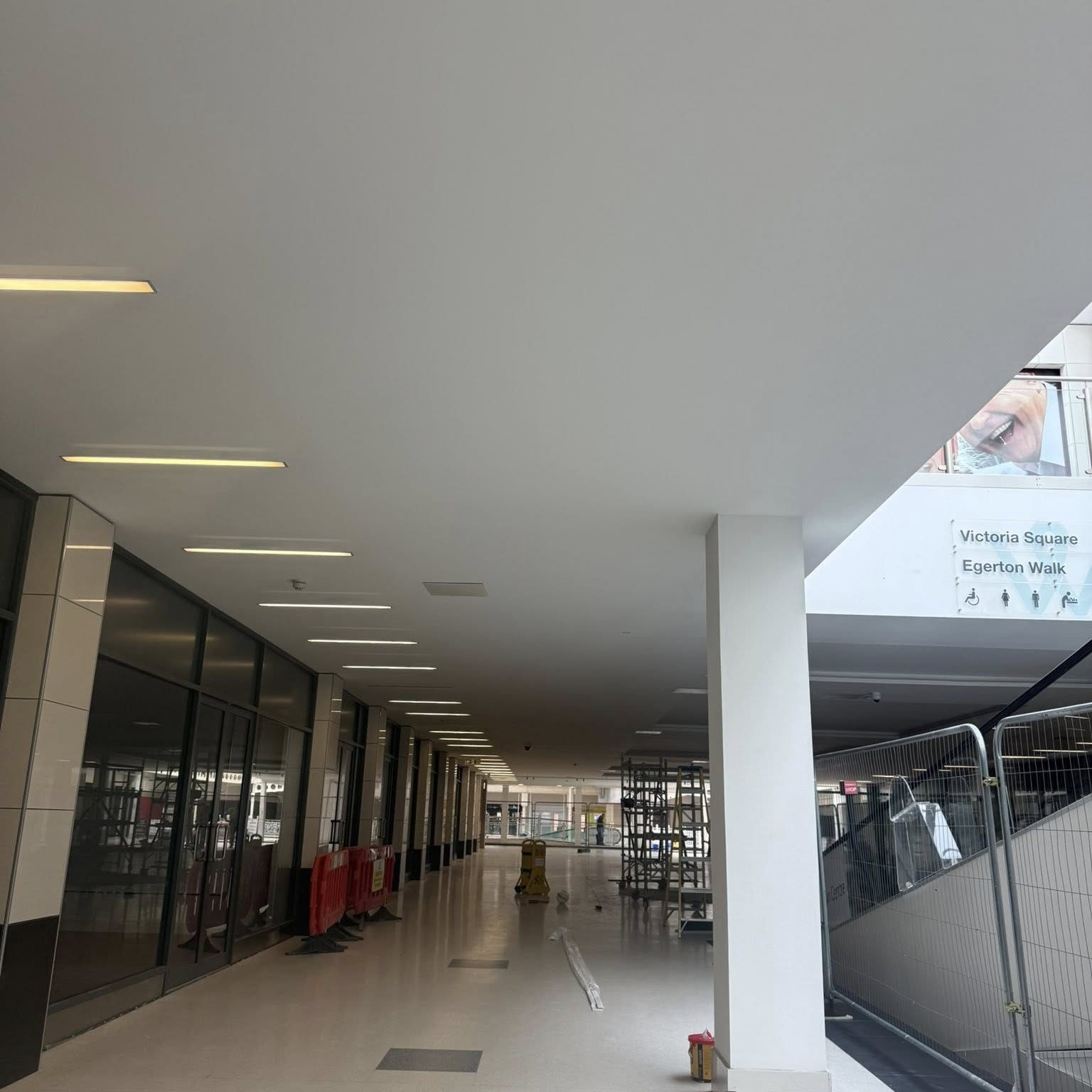 Smooth wall painting finish in Northwich living room